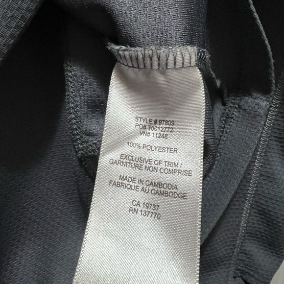 Elevate Women's Gray Lightweight Quarter-Zip Pullover Size Large - Picture 3 of 4